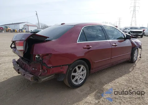 2004 Honda Accord 3.0 Ex z USA, uszkodzony, nr VIN 1HGCM66554A015876